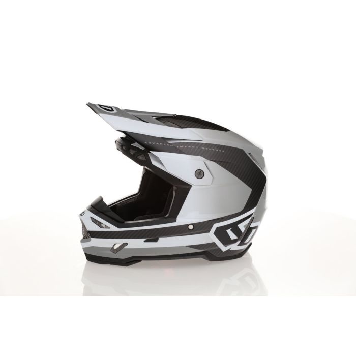 6D ATR-3 Pure Helmet FIM, Gloss White