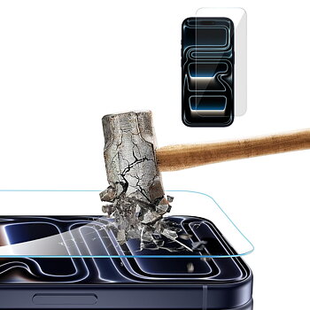 Iphone 17 Pro Max skärmskydd härdat glas premium 1-pack