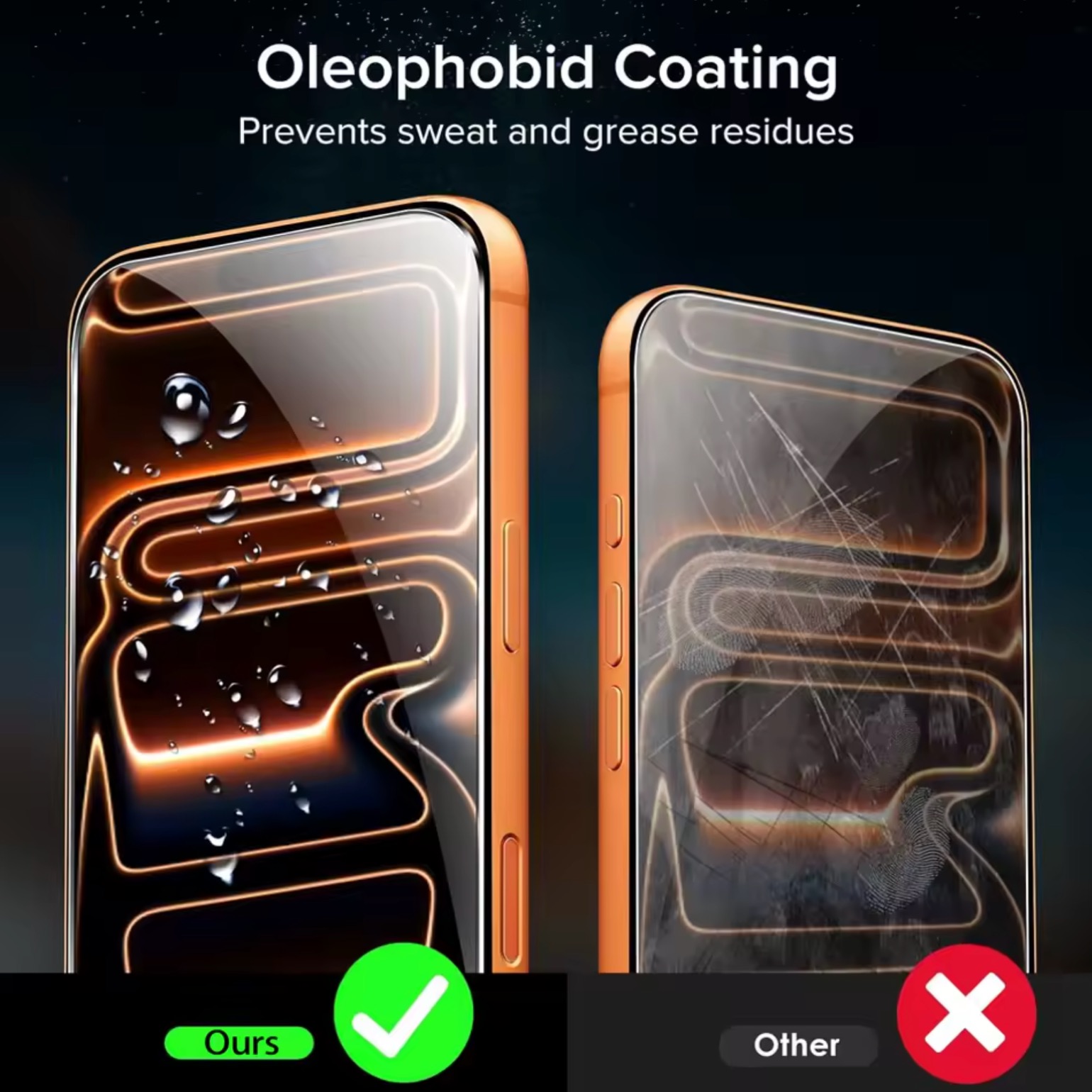 2-Pack Iphone 17 Pro Max skärmskydd härdat glas premium - 7