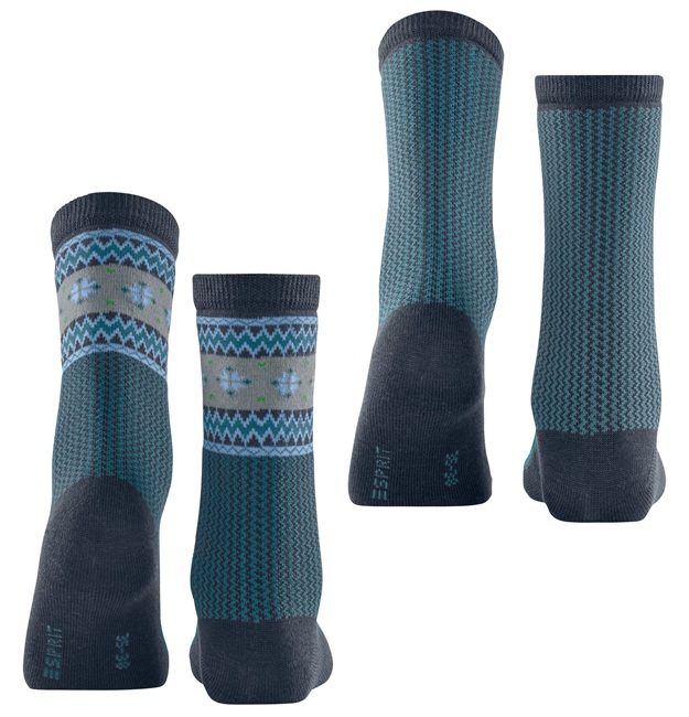 2-Pack Esprit Scandi Women Boot socks - 4