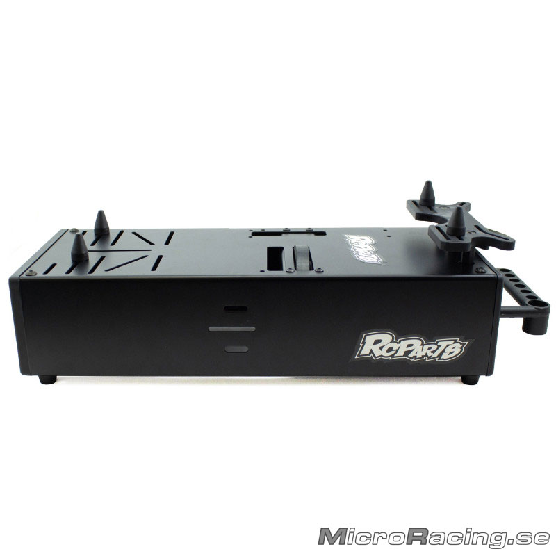 RC PARTS - Starter Box, Black, 1/8 Off Road - 2