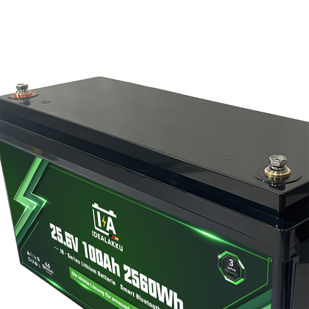 LiFePO4 Batteri 24 Volt 100 Ah , BMS , Bluetooth App , Bodelsbatteri / Trollingmotor  -Idealakku- - 5