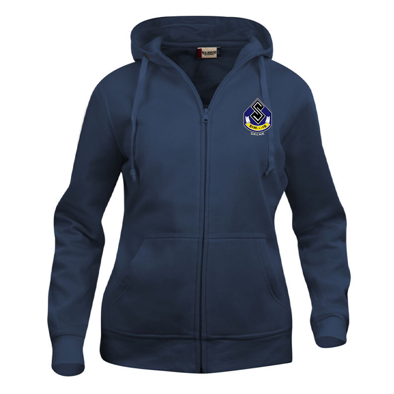 Damen-Kapuzenpulli mit Reißverschluss