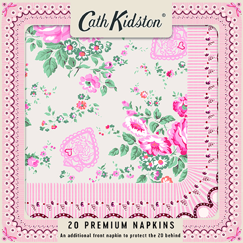 Cath Kidston Hackney Rose Napkins
