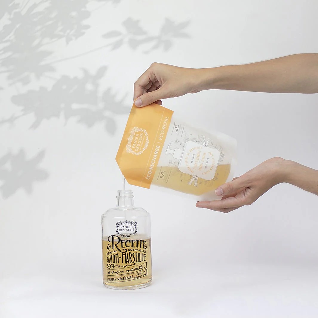 Panier des Sens 2 x Refill Orange Blossom Flytande Tvål  - 2