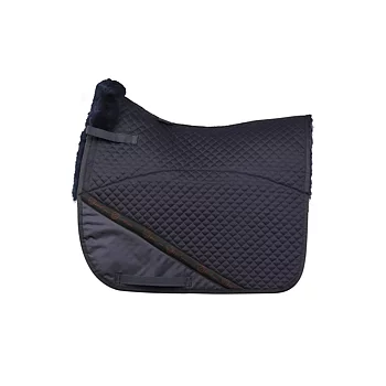 EDIX® Uni Dressyrschabrak, äkta Merinoull (inkl. 8 st ilägg), marinblå