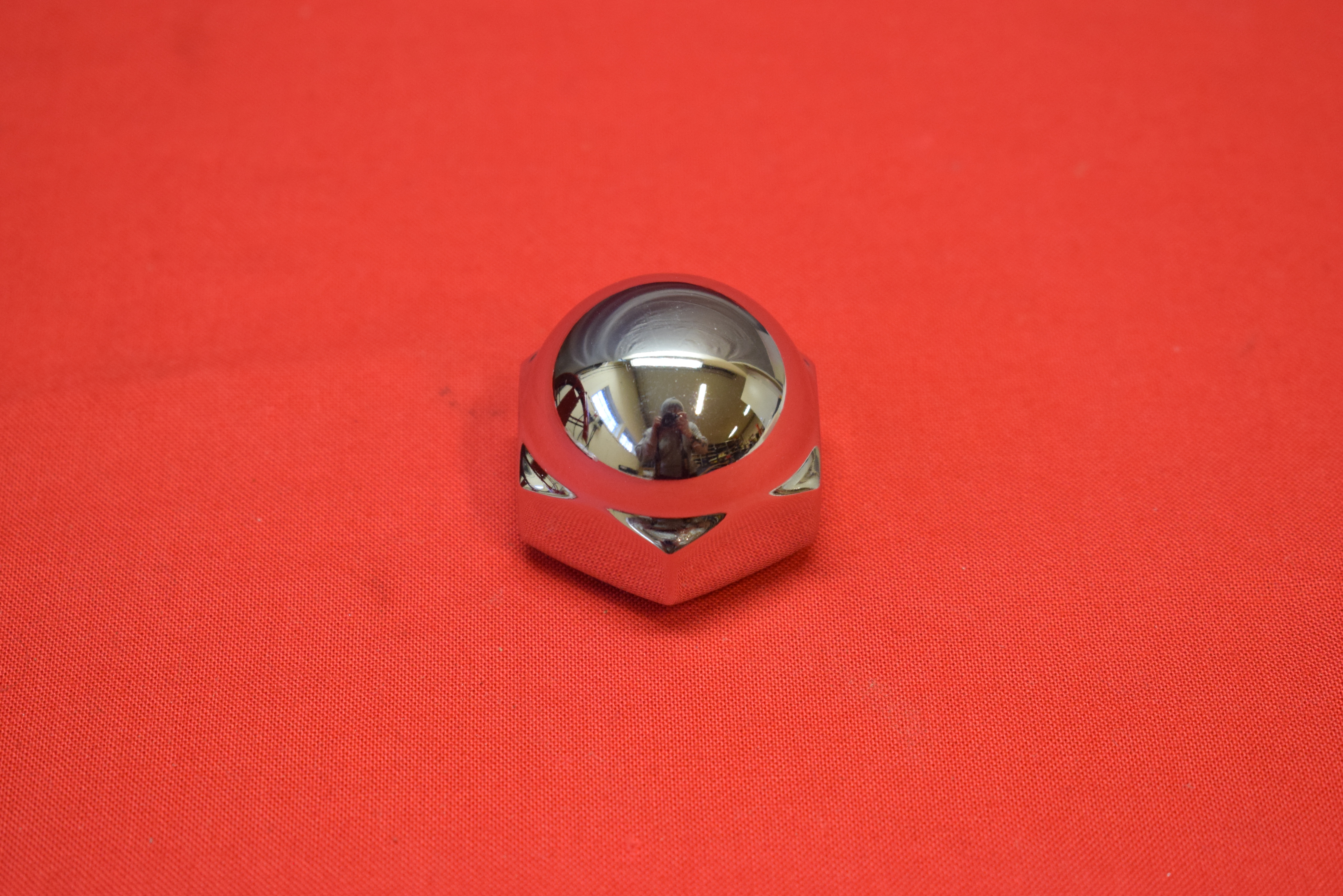 Chrome Plated Stem Nuts Harley Big Twin Springers 1936-48