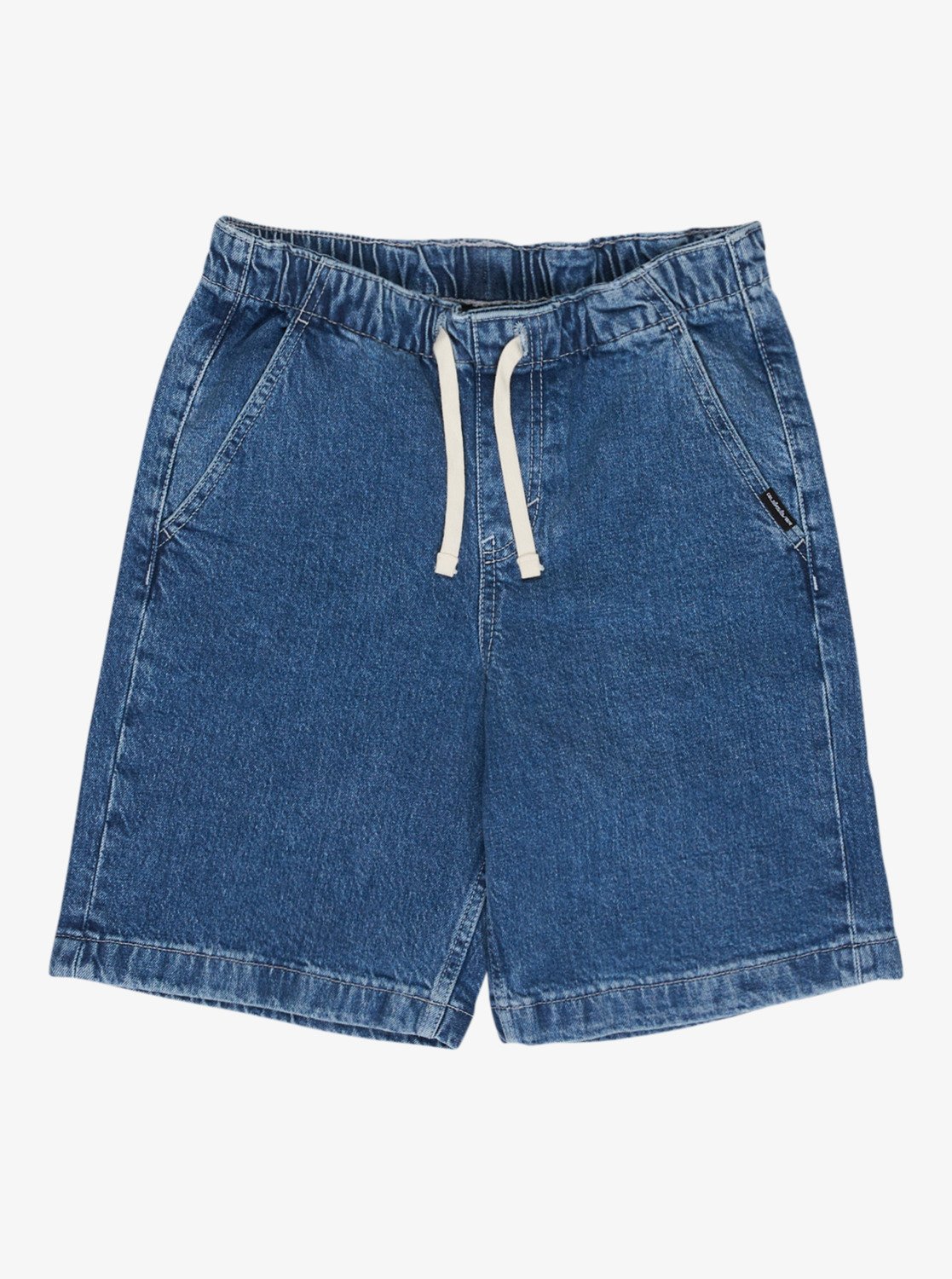 Quiksilver shorts jr The foam denim stone washed 