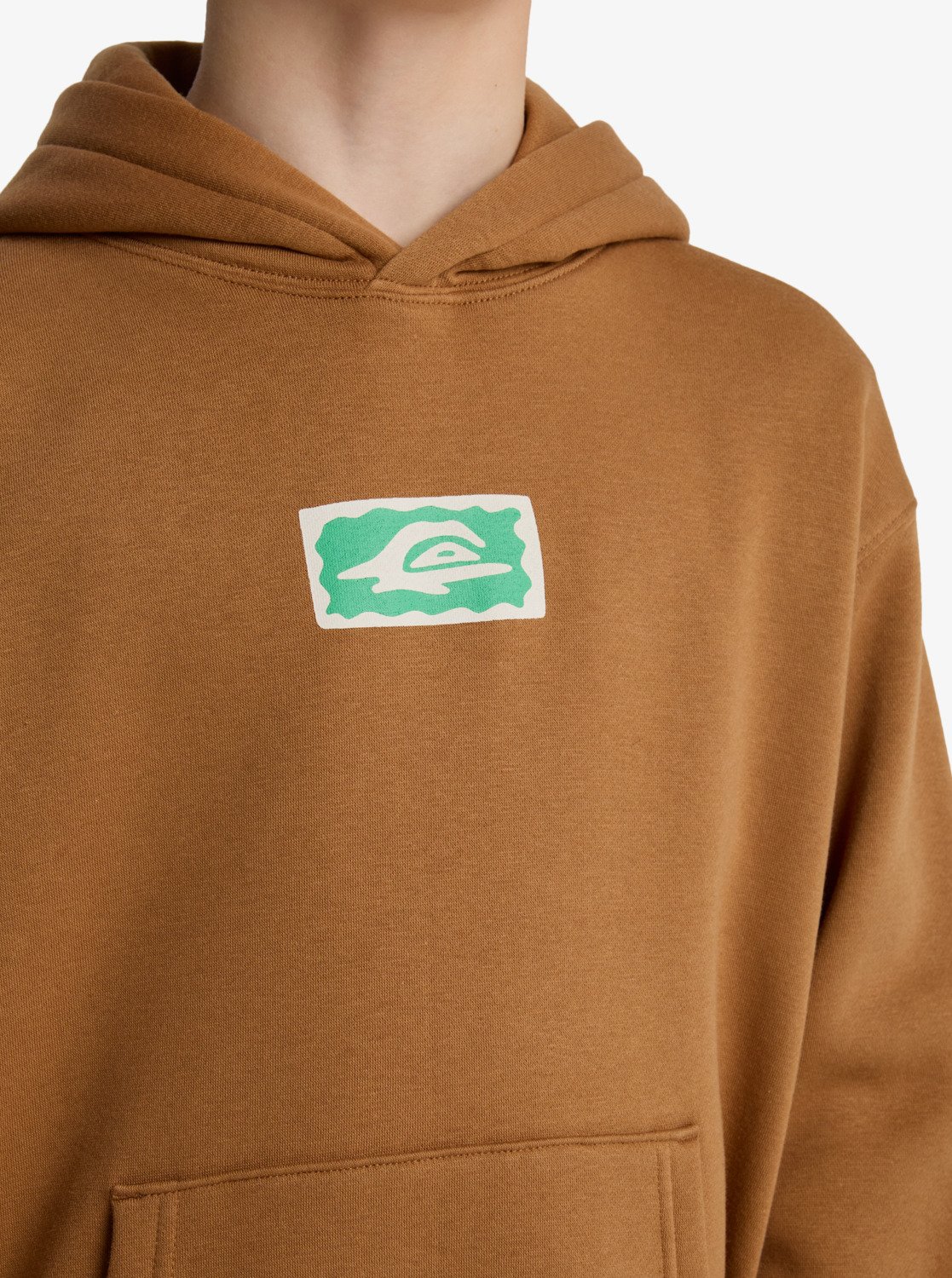 Quiksilver hoodie jr Graphic hero tobacco brown - 6