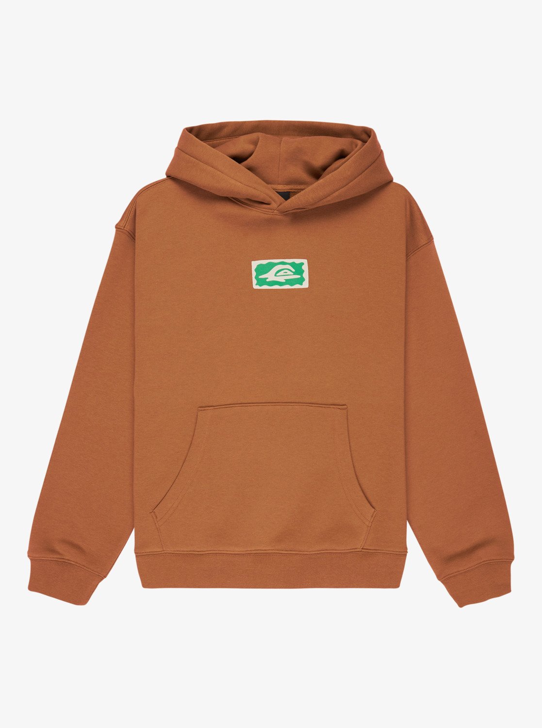 Quiksilver hoodie jr Graphic hero tobacco brown