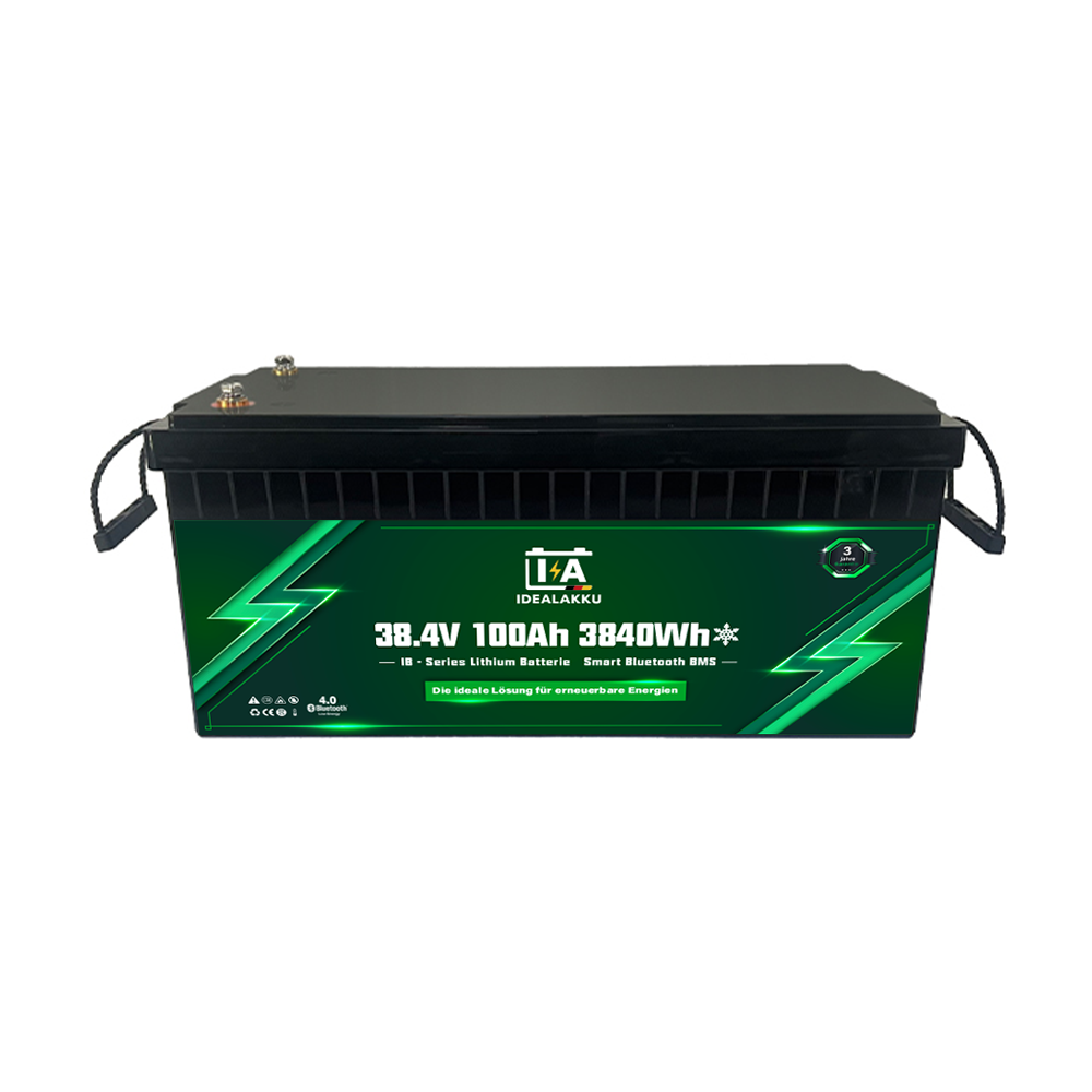 LiFePO4 Batteri 36 Volt 100 Ah , BMS , Bluetooth App , Bodelsbatteri / Trollingmotor  HEAT -Idealakku- - 4