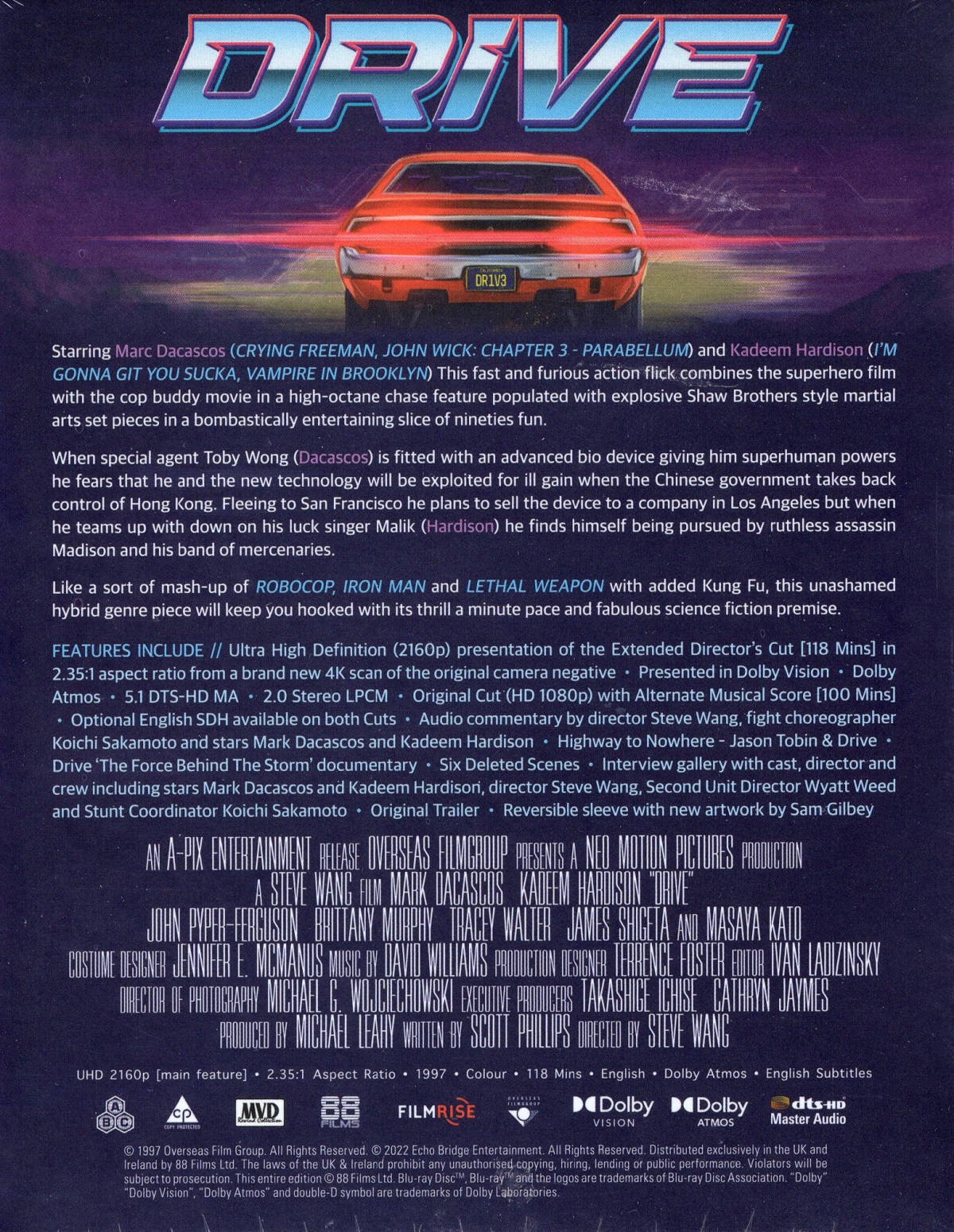 Drive (Limited Edition) (ej svensk text) (4K Ultra HD) - 2