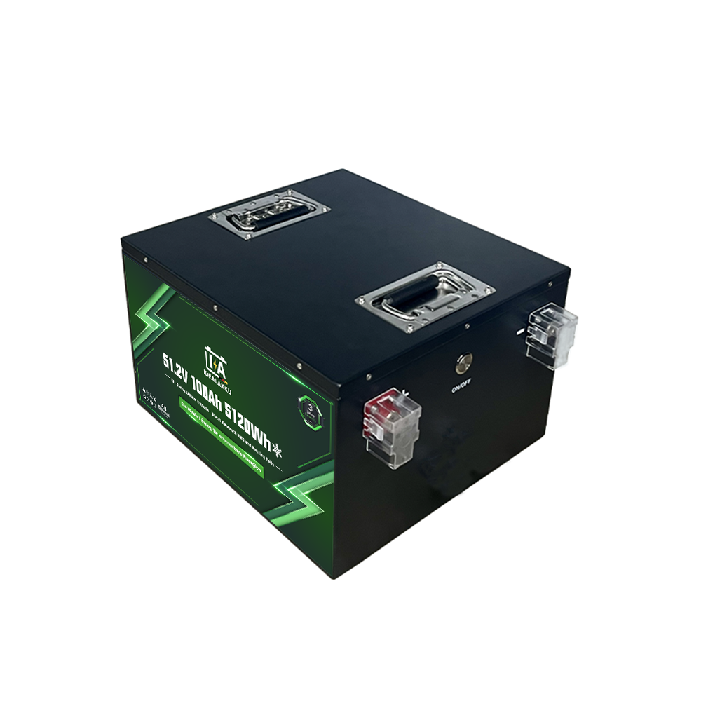 LiFePO4 Batteri 48 Volt 100 Ah , BMS , Bluetooth App , Bodelsbatteri / Trollingmotor  HEAT -Idealakku- - 5