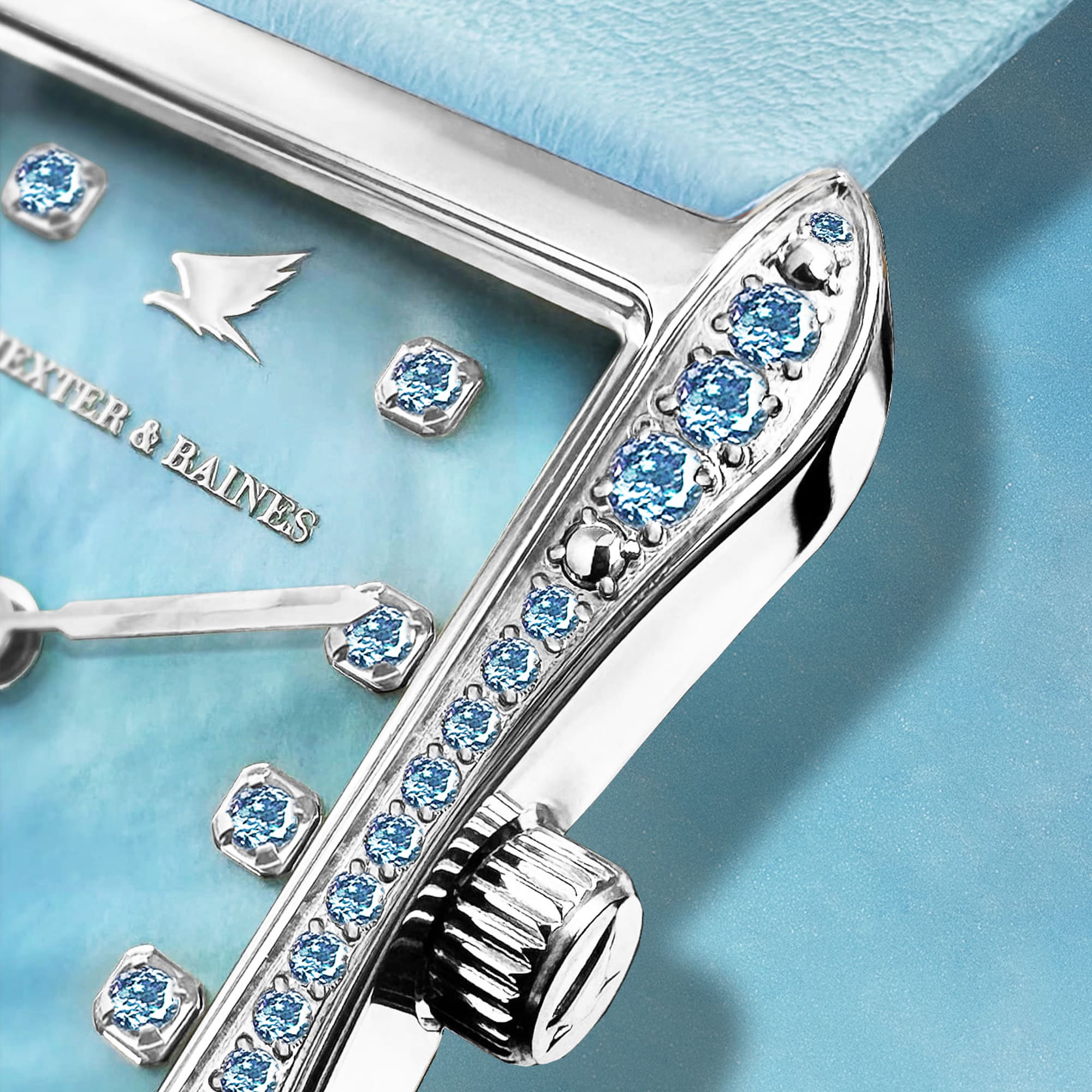 H&B Cronvas, Delicate Blue, Silver - 6