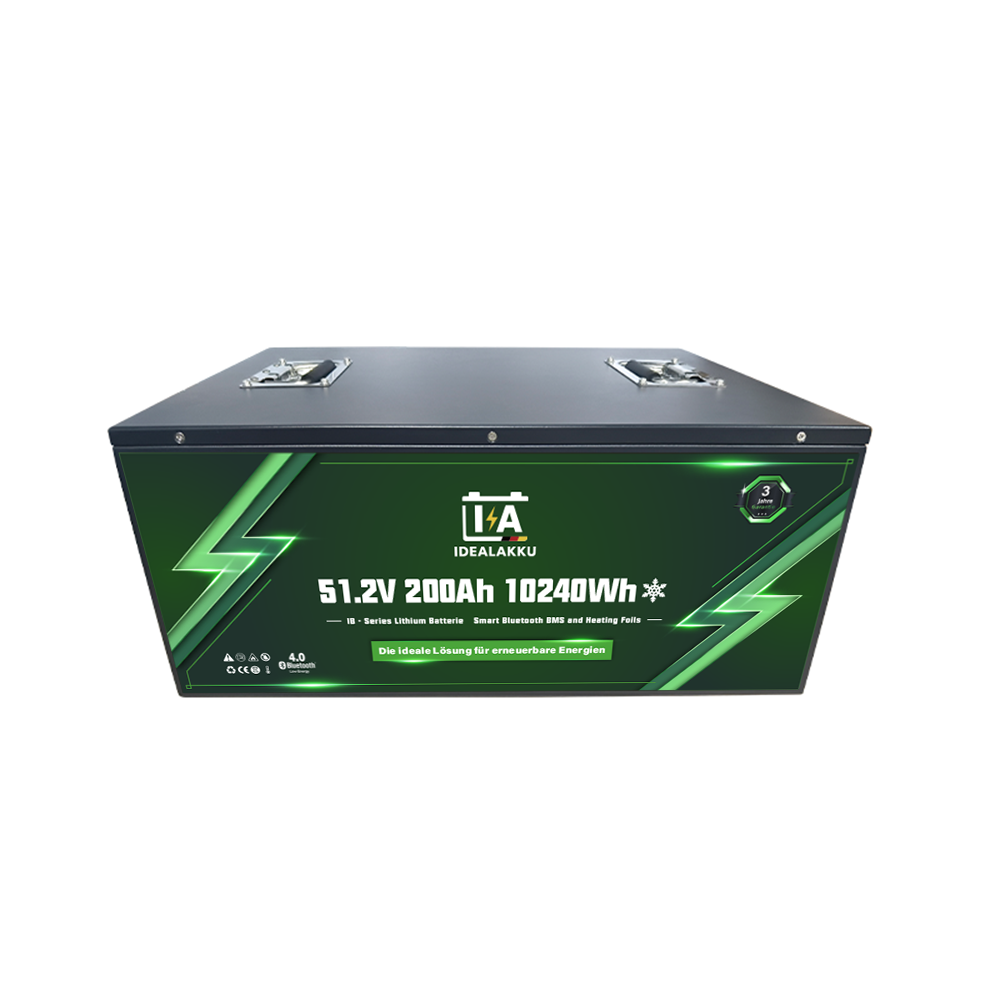 LiFePO4 Batteri 48 Volt 200 Ah , BMS , Bluetooth App , Bodelsbatteri / Trollingmotor  HEAT -Idealakku- - 4