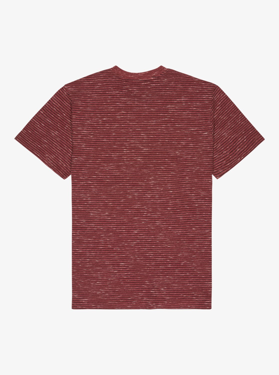 Quiksilver t-shirt Lopaz striped pocket burnt russet - 6