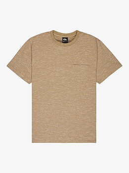 Quiksilver t-shirt Lopaz striped pocket seneca rock