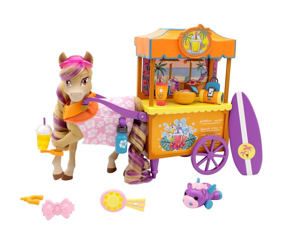 Wild Manes - Baileys Just Beachy Horse and Cart Set - 2