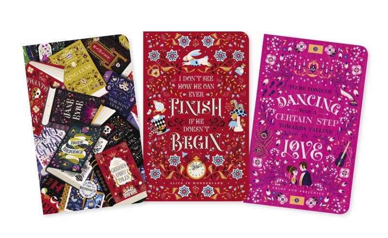 Book Lovers by Jenny Zemanek Set of 3 Mini Notebooks - 2