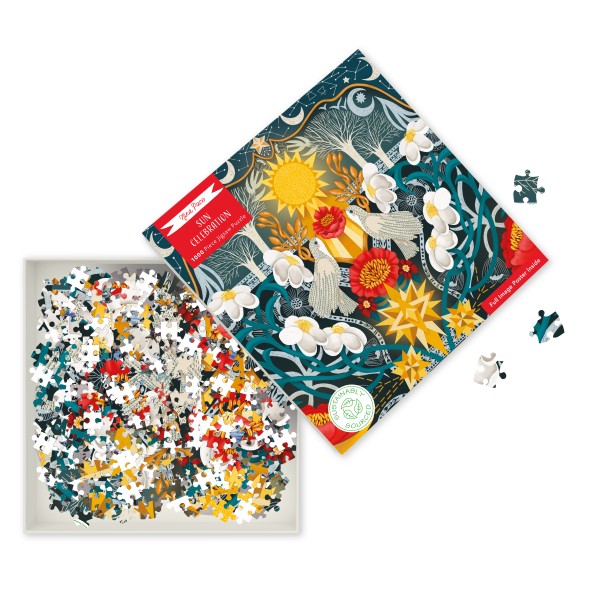 Adult Sustainable Jigsaw Puzzle Nina Pace: Sun Celebration - 2