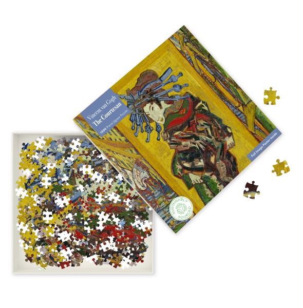 Adult Sustainable Jigsaw Puzzle Vincent van Gogh: The Courtesan - 2