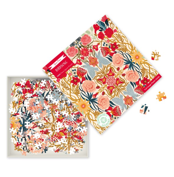 Adult Sustainable Jigsaw Puzzle Nina Pace: Birdsong - 2