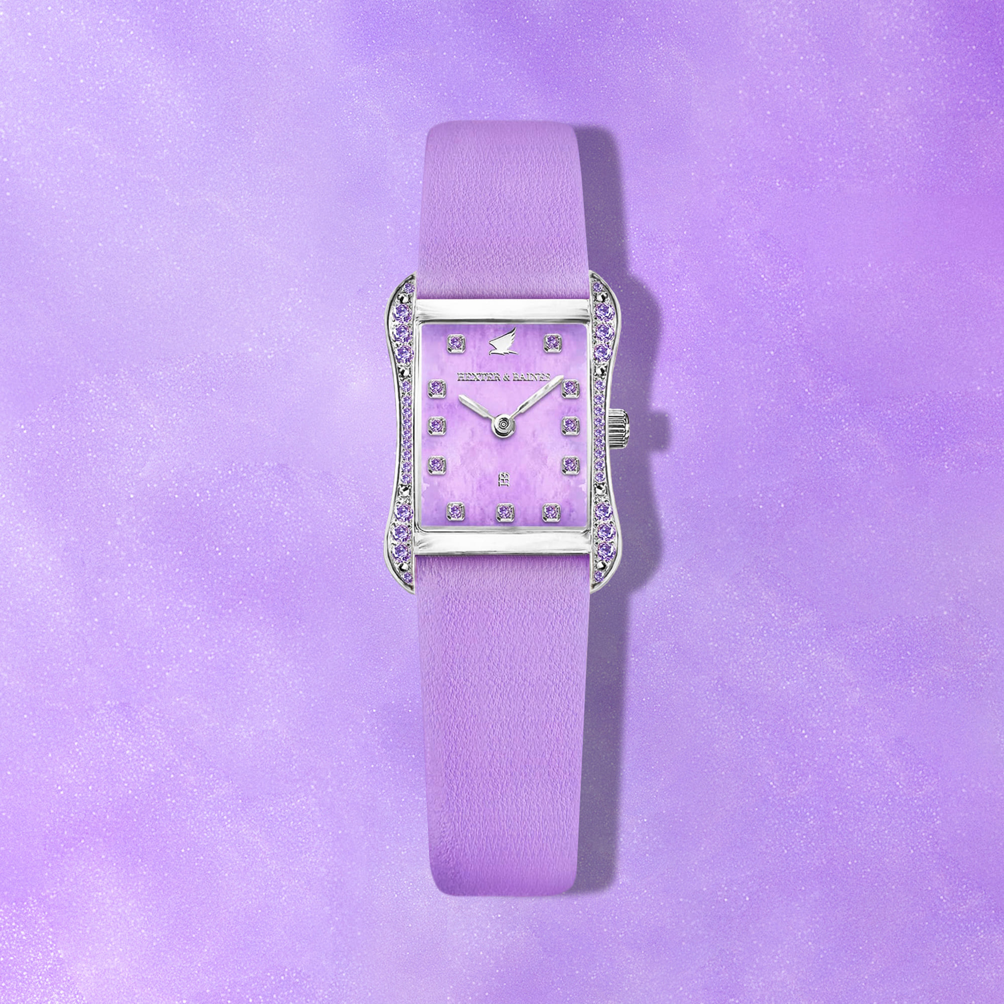 H&B Cronvas, Lavender Field, Silver - 4