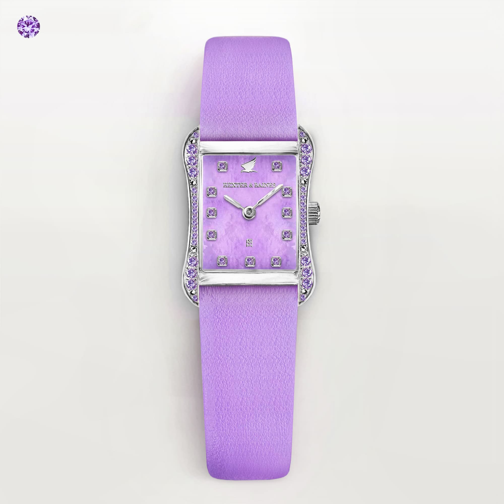 H&B Cronvas, Lavender Field, Silver