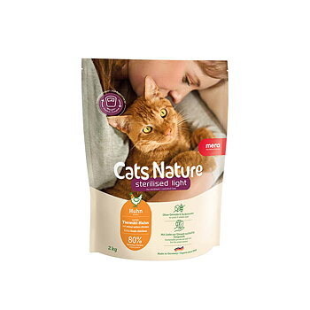 Cats Nature Sterilised/Light Chicken, 2kg