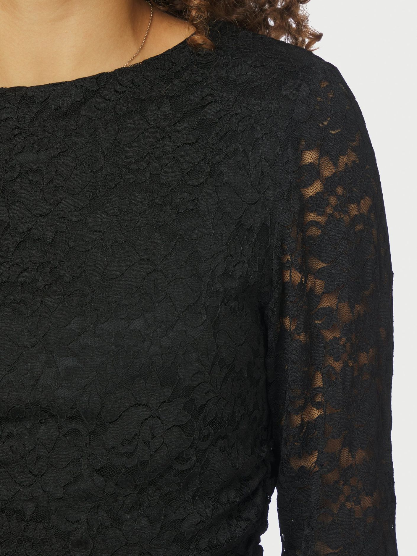 Neo Noir Lenida Lace , Black - 6