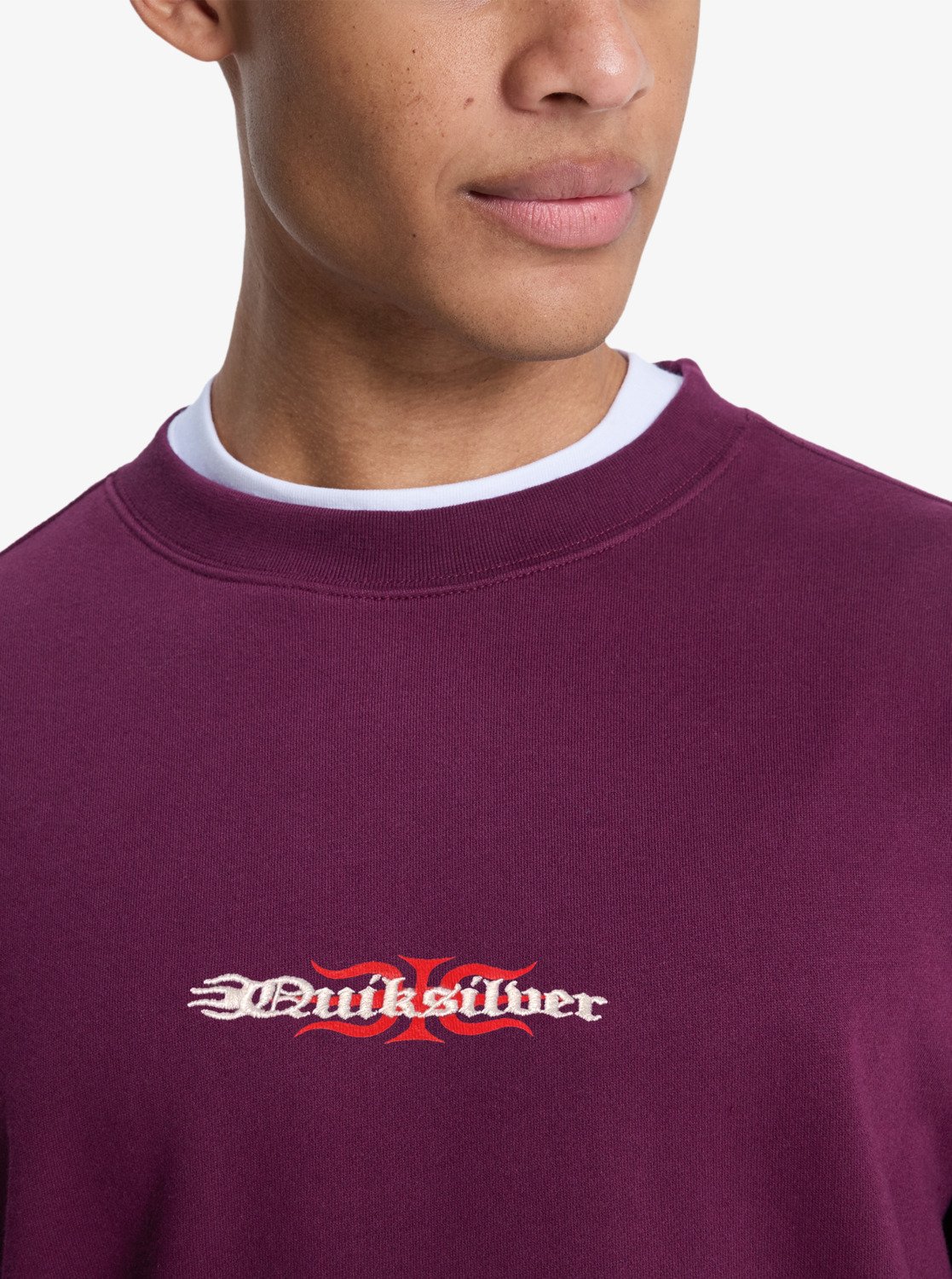 Quiksilver sweatshirt Mercury trident potent purple - 5