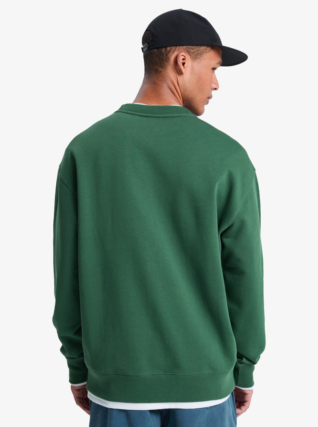 Quiksilver sweatshirt DNA crew forest - 5