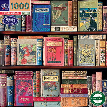 Vintage Library : Pussel 1000 bitar