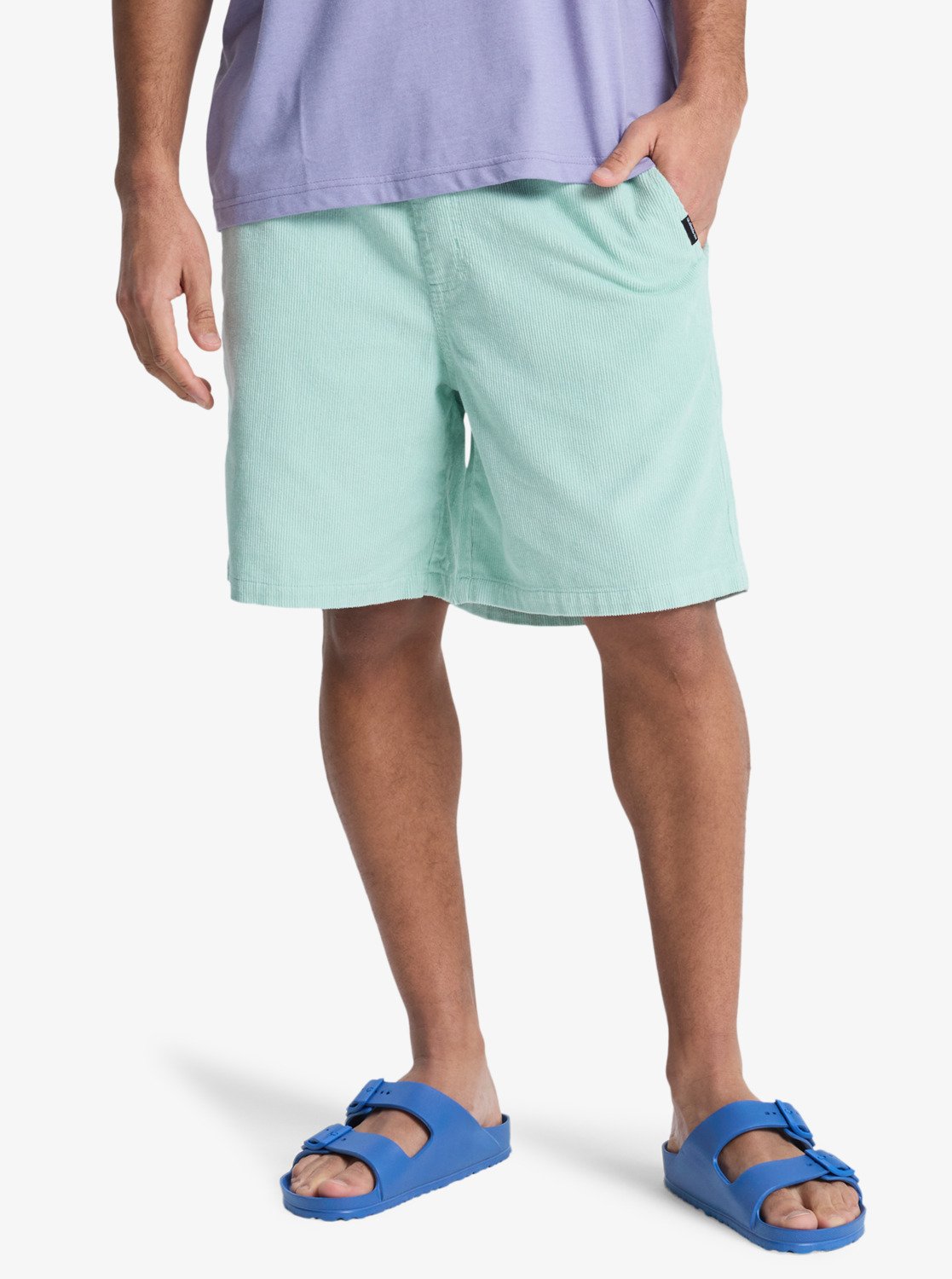 Quiksilver shorts Taxer cord blue haze - 2