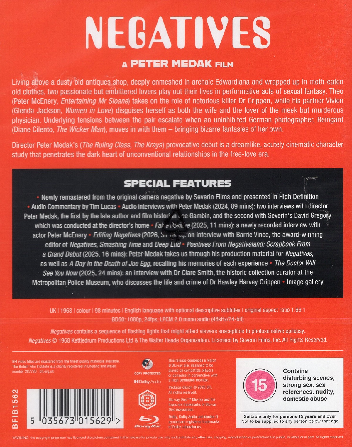 Negatives (ej svensk text) (Blu-ray) - 2