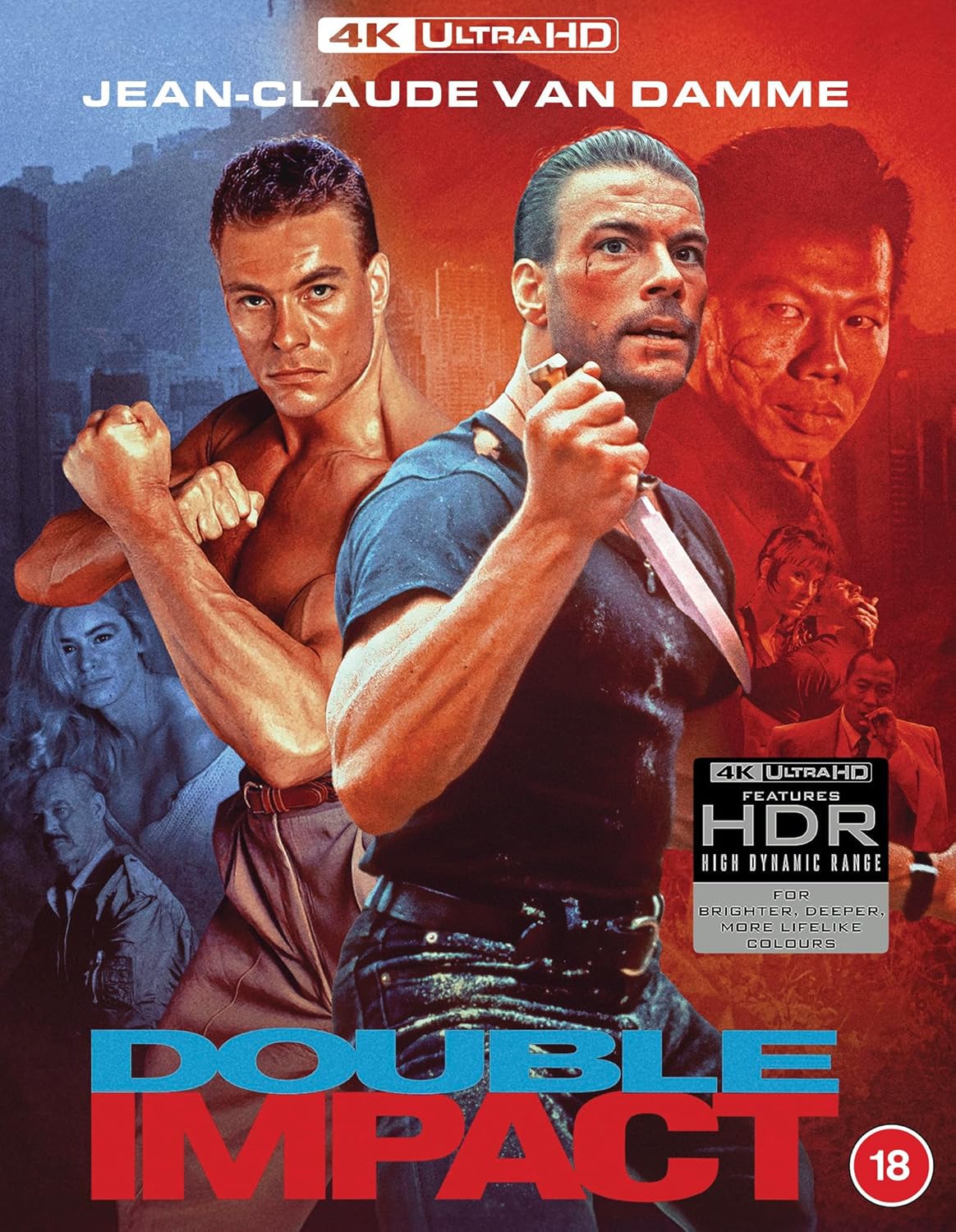 Double Impact (Limited Edition) (ej svensk text) (4K Ultra HD + Blu-ray)