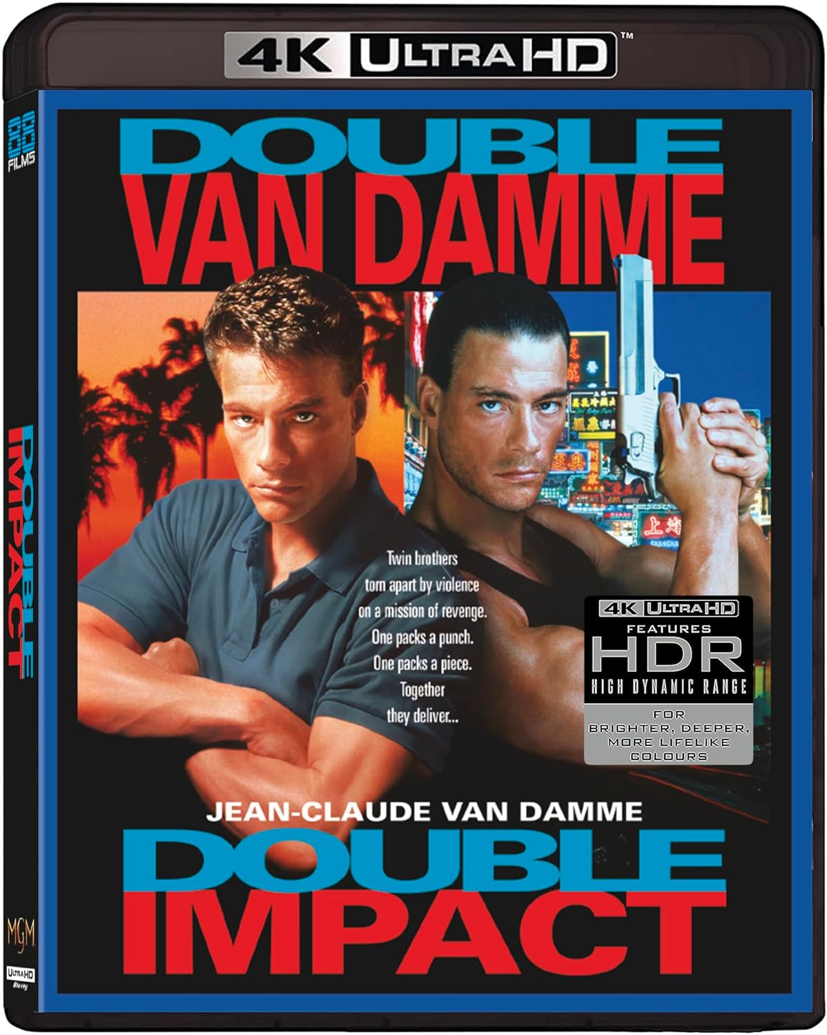 Double Impact (Limited Edition) (ej svensk text) (4K Ultra HD + Blu-ray) - 3
