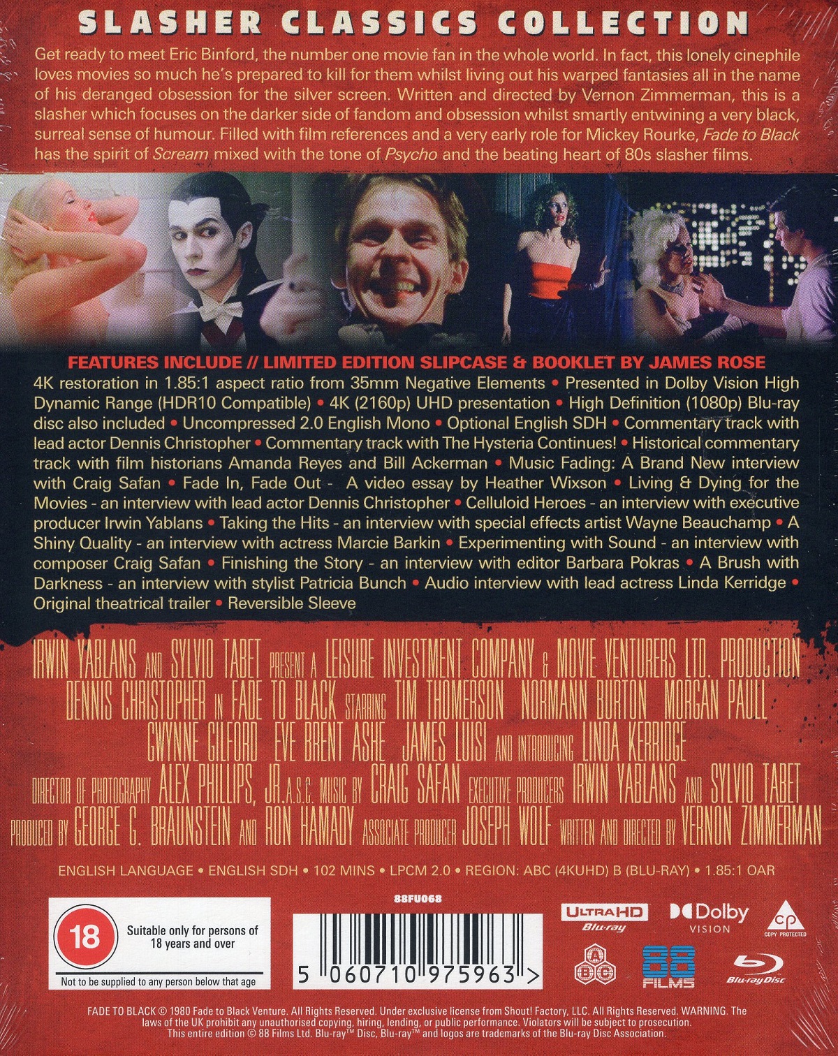 Fade To Black (Limited Edition) (ej svensk text) (4K Ultra HD + Blu-ray) - 2