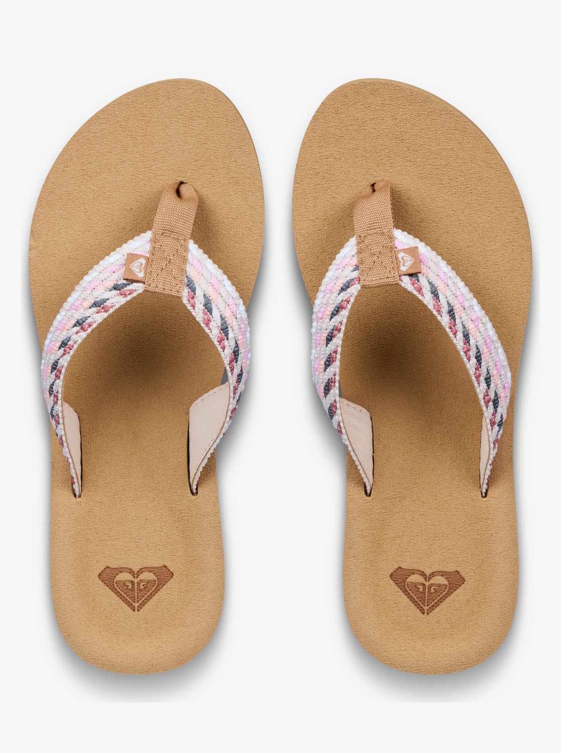 Roxy sandal dam Porto rope natural/pink - 3