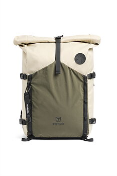 Tenson Camper Roll-Top Backpack – lätt ryggsäck i återvunnet material