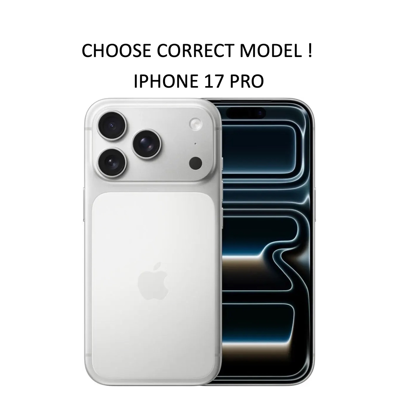 Iphone 17 Pro skal mobilskal korthållare slot svart - 2
