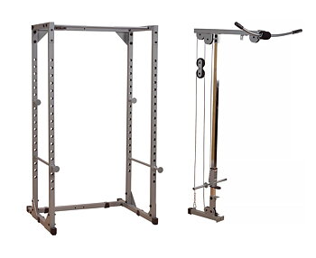 Träningspaket Power-Rack och Dragtillsats *Fynd*
