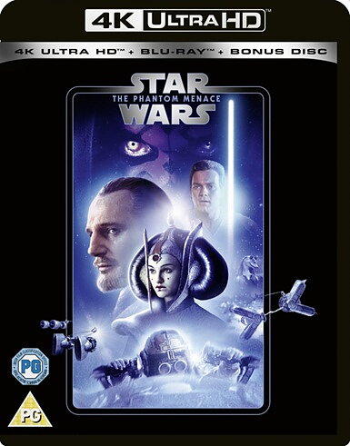 Star Wars: Episode I: The Phantom Menace (BLU-RAY 4K ULTRA HD + BLU-RAY)