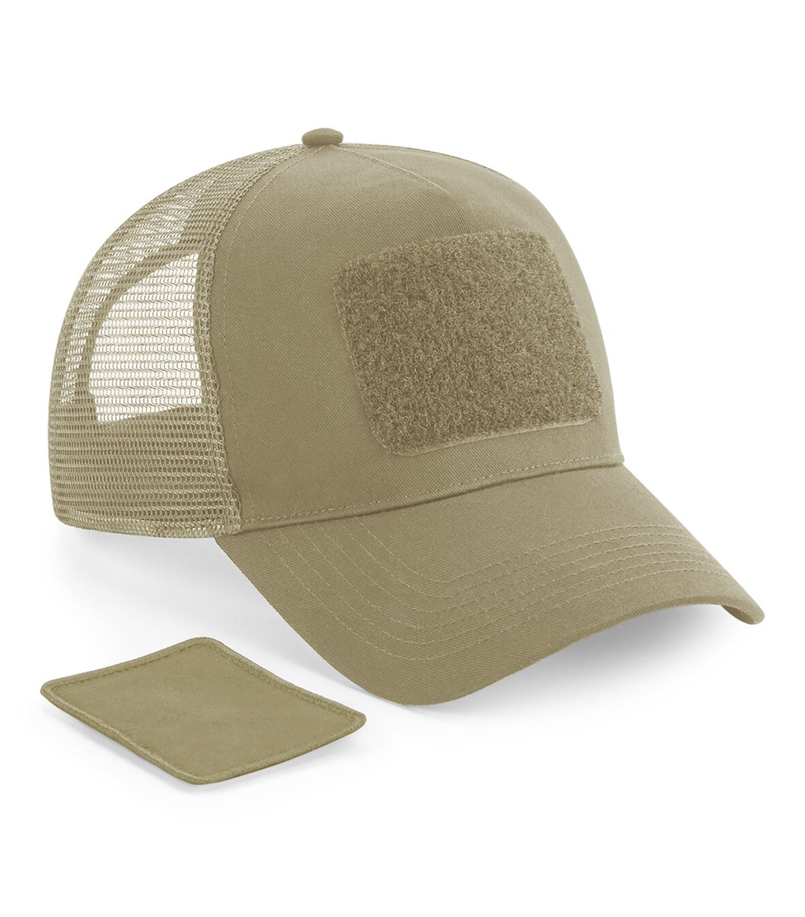 Beechfield Removable Patch Snapback Trucker – truckerkeps med utbytbar patch - 5