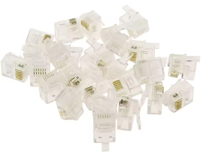LNRJ12P20 RJ12 Plugs-20 Pack