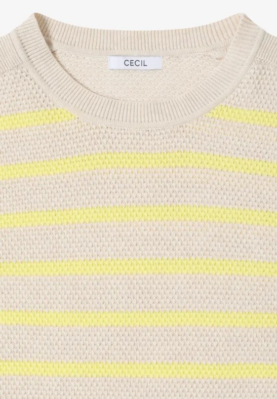 TOS Structure Stripe Roundneck - Cecil - 5