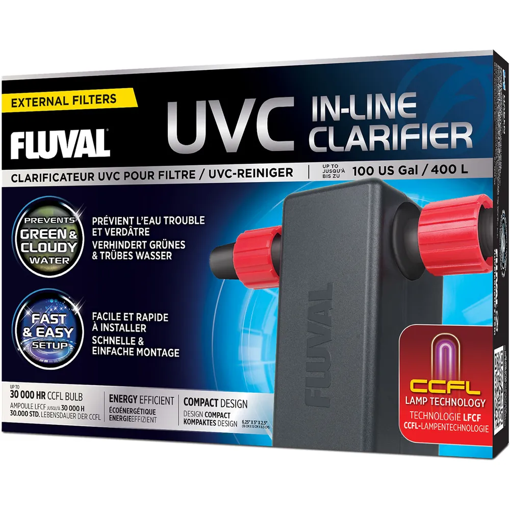 Fluval In-line Uvc Clarifier 400l