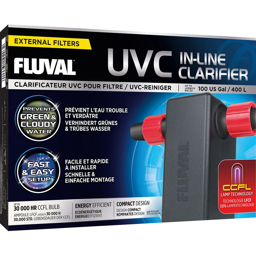 Fluval In-line Uvc Clarifier 400l - 2