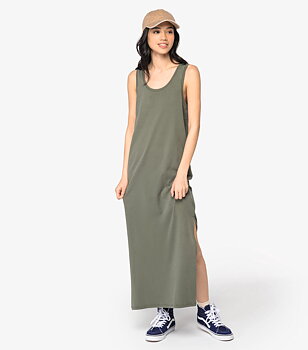 Native Spirit Washed Jersey Dress – damklänning i ekologisk bomull
