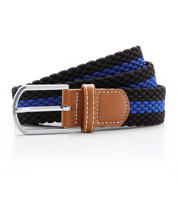 Asquith & Fox Two Colour Braid Stretch Belt – tvåfärgat stretchbälte - 3